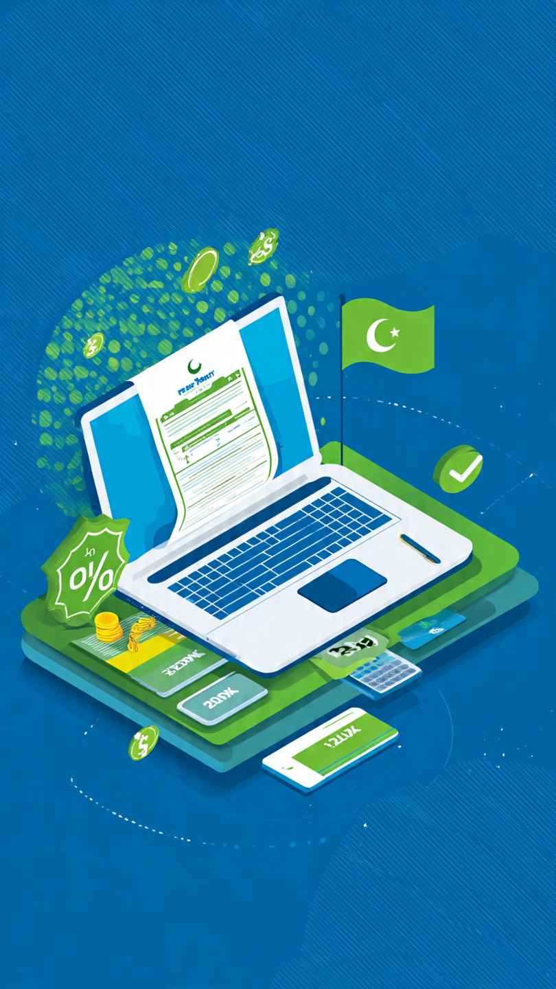 PSEB registration for freelancers Pakistan 2026 with laptop certificate dollar symbol and 0.25 percent tax benefit
